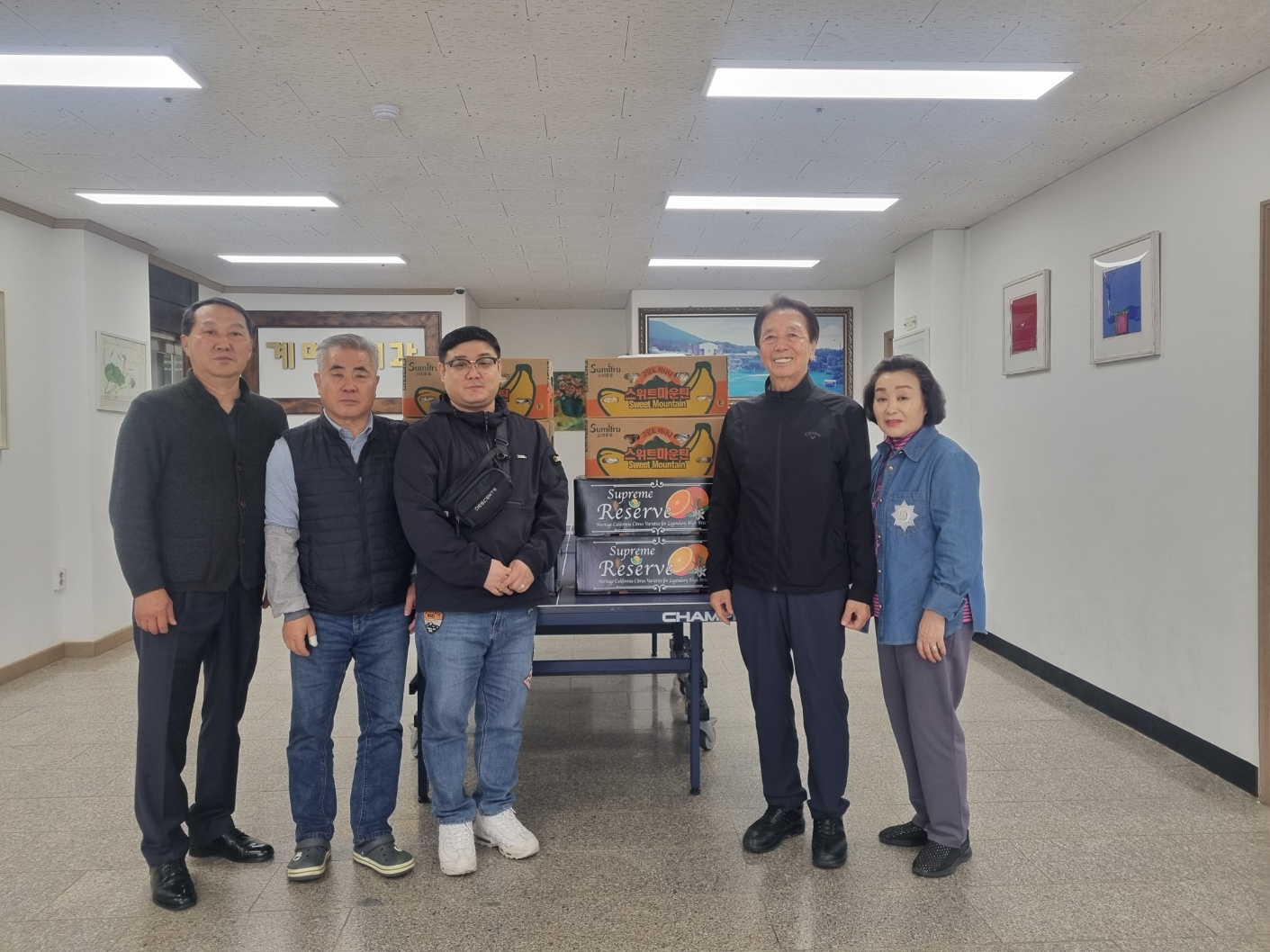김철호님과 강화군사회봉사단협의회